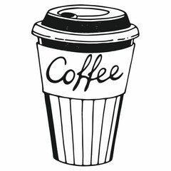 coffee cup vector illustration