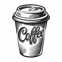 coffee cup vector illustration