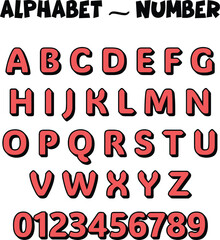 Alphabet and Numbers Illustration: A vibrant illustration of the alphabet from A to Z, accompanied by the numbers 0 through 9, all in a fun, colorful design, perfect for educational purposes.