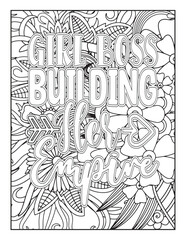 Womens Day Quotes Coloring Pages. coloring book page for kids