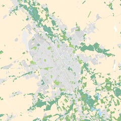 City map of Troyes, France