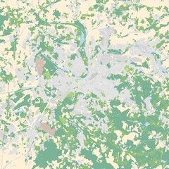City map of Angouleme, France