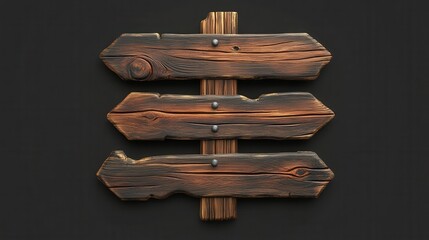 Wooden signpost with four arrows - help, support, advice, guidance - great for topics like frequently asked questions, customer support etc.