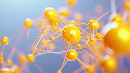 connected professionals abstract network illustrates business contacts corporate relationships strategic partnerships dynamic 3d rendering
