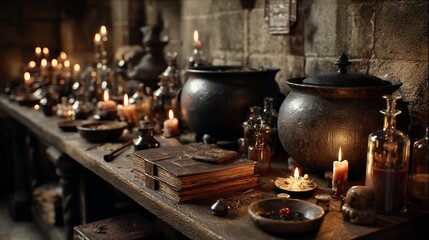 Ancient Alchemical Lab