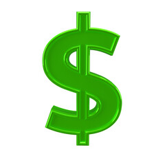 dollar green sign currency money icon 