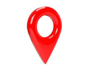Location map pin pointer icon 