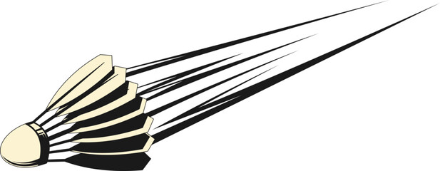 Dynamic Badminton Shuttlecock