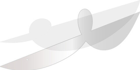 vector illustration of an abstract butterfly