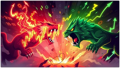 Abstract fire flames background illustration with orange grunge style