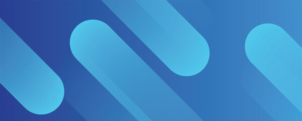 Abstract blue background with diagonal lines. Dynamic shapes composition. Vector illustration