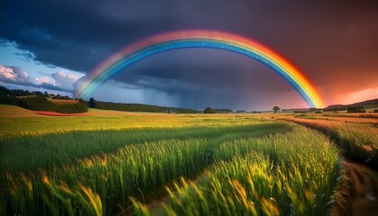 Obraz premium A landscape that inspires dreams and creativity. 