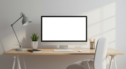 Abstract landscape with lines suggesting mountains and a pastel colored sky.