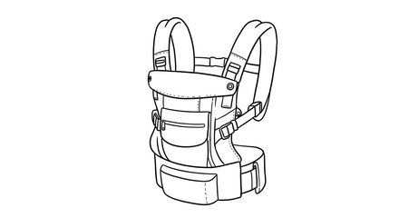 Baby Carrier Outline
