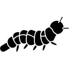 creative details Caterpillar icon vector illustration 
