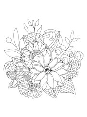 Hand Drawn Element Template Design