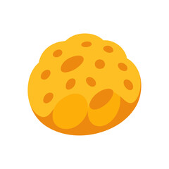 Beautiful cup cake and bread vector 