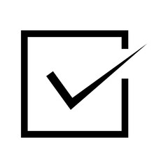 Check mark icon button . Check box icon with right and wrong buttons and yes or no checkmark icons in green tick box and red cross. Isolated checkmark symbol, right and wrong sign concept.