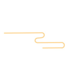 Simple Japanese style cloud icon vector set 