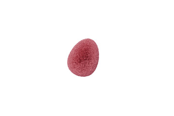 red easter egg, silver egg	