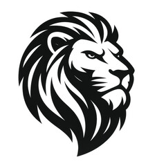 Obraz premium Elegant Lion Logo Design with Simple and Clean Lines