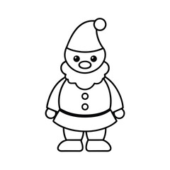 cartoon doctor with santa claus