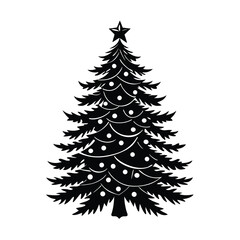 Obraz premium christmas tree vector