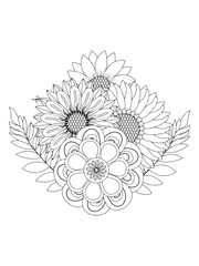 Hand Drawn Element Template Design