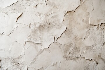 Obraz premium Textured light beige plaster wall surface.