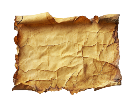 Ancient scrolls exploration historical site vintage isolated on transparent background