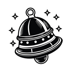 christmas bell vector
