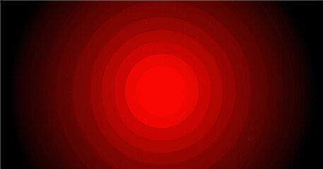 A vector illustration featuring a radial gradient background. The gradient transitions from a dark red, almost black, shade at the corners and edges, becoming progressively brighter towards the center