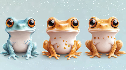 Bright Frog on Lily Pad