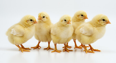 Adorable Fluffy Yellow Chicks Baby Chickens Farm Animals Poultry Cute Birds