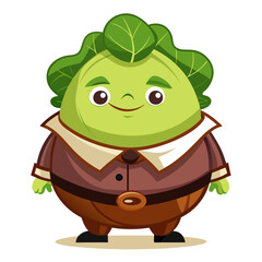  Creative Bloated Cabbage Vegetable Concert Design