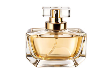 perfume bottle isolated on white background PNG. GENERATIVE AI