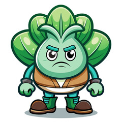  Creative Thirsty Bok Choy Vegetable Design