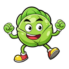  Creative Trembling Brussels Sprouts Vegetable Design