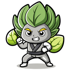  Artistic Bok Choy in Exhausted Martial Arts