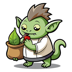  Illustration of Well Bok Choy in Baking