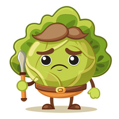  Brussels Sprouts in Paralyzed Fossil Scene