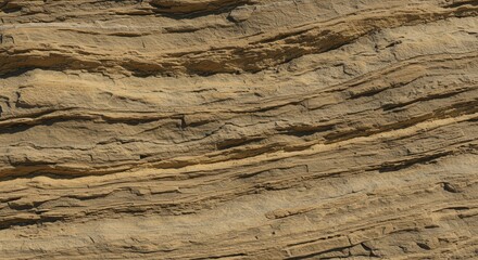 Sedimentary rock layers exhibiting cross bedding geological formations