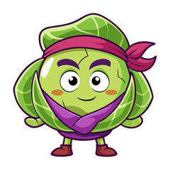  Illustration of Brussels Sprouts Short of Breath