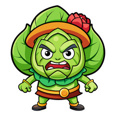  Illustration of Sleep Deprived Cabbage Weaving