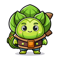  Fatigued Brussels Sprouts in Hunting Scene