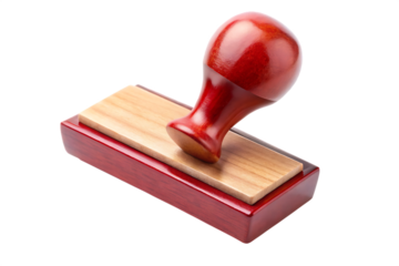rubber stamp isolated on white background PNG. GENERATIVE AI