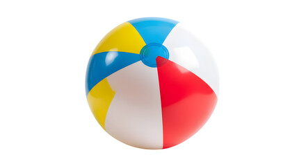 Beach ball isolated on a png background