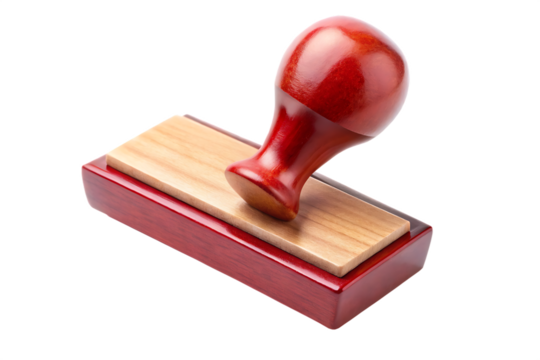 rubber stamp isolated on white background PNG. GENERATIVE AI