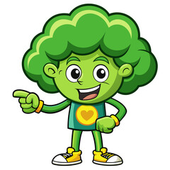  Illustration of Congested Broccoli Fishing