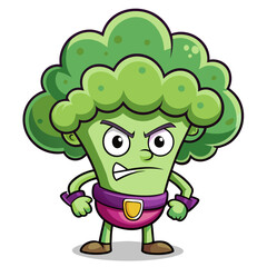  Creative Full Broccoli Vegetable Racing Design